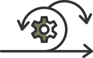 Design Sprint Vector Icon Design