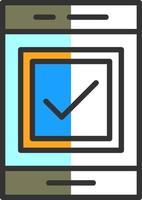 Checkbox Vector Icon Design