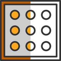 Dots Per Inch Vector Icon Design