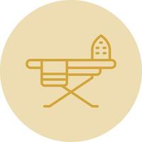 Ironing Board Vector Icon Design