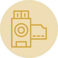 Camera Roll Vector Icon Design