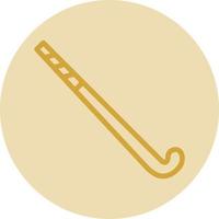 Hockey Stick Vector Icon Design