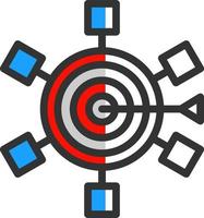 Marketing Strategy Vector Icon Design