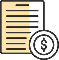 Dividends Vector Icon Design