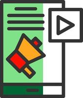 diseño de icono de vector de curación de contenido