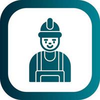 Builder Vector Icon Design