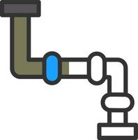 Pipeline Vector Icon Design