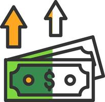 Pay Cash Vector Icon Design