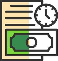 Long Term Debt Vector Icon Design