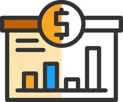 Cash Flow Projections Vector Icon Design