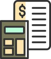 Budget Vector Icon Design