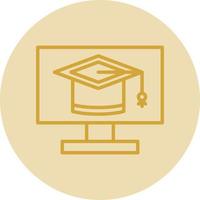 E Learning Vector Icon Design
