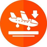 Landing Vector Icon Design