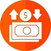 diseño de icono de vector de cambio de dinero