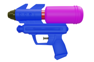 3d illustration , Plastique l'eau pistolet . Songkran Festival png