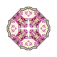 mandalas decorativo volta enfeites. tecer Projeto elementos. incomum flor forma. oriental png