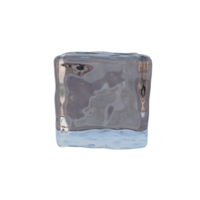 réaliste la glace cube. png