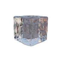 realista hielo cubo. png