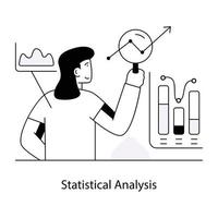 de moda estadístico análisis vector