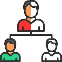 Business Networking Vector Icon Design