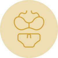 Swimsuit Vector Icon Design