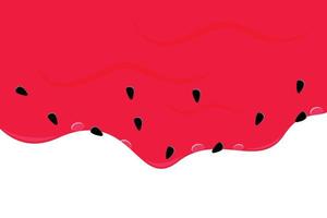 red color watermelon juice background vector