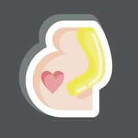 Icon Pregnancy. related to Family symbol. simple design editable. simple illustration vector