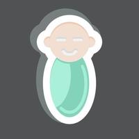 Icon Newborn. related to Family symbol. simple design editable. simple illustration vector