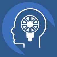 Icon Personality. related to Psychology Personality symbol. simple design editable. simple illustration vector