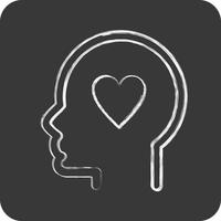 Icon Kindness. related to Psychology Personality symbol. simple design editable. simple illustration vector