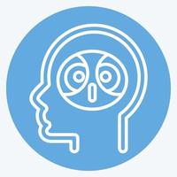 Icon Erudition. related to Psychology Personality symbol. simple design editable. simple illustration vector