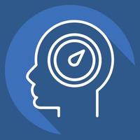 Icon Willpower. related to Psychology Personality symbol. simple design editable. simple illustration vector