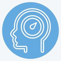 Icon Willpower. related to Psychology Personality symbol. simple design editable. simple illustration vector