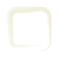 Dashed Line Frame vector