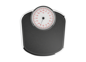 Old analogical scale with arrow for measurement png