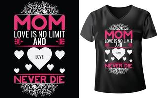 MOTHER'S DAY T-SHIRT DESIGN vector