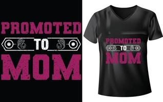 MOTHER'S DAY T-SHIRT DESIGN vector