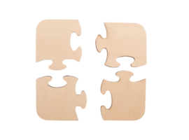 Pieces of puzzle. concept teamwork, partnership, integration png