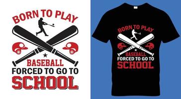 béisbol vector deporte Arte camiseta diseño.