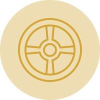 Wheel Vector Icon Design