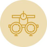 Optometrist Vector Icon Design