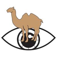 Camel Icon Vector illustration