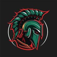 Spartan Strong Mascot logo Vector Illustration eps10