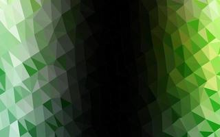 Light Green vector blurry triangle texture.