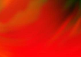 Light Green, Red vector blurred and colored background.