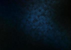 Dark BLUE vector pattern in square style.