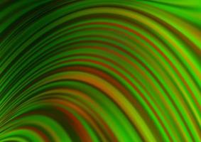 Light Green, Yellow vector background with bubble shapes.
