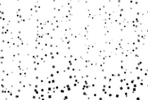 Light Silver, Gray vector template with crystals, circles, squares.