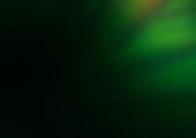 Dark Green vector glossy abstract background.