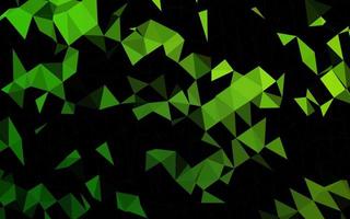 Light Green vector polygon abstract layout.